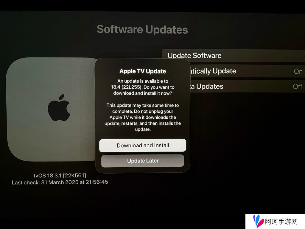 苹果 tvOS 18.4 发布：首次支持语音控制 Matter 扫地机器人、优化 Apple TV 应用